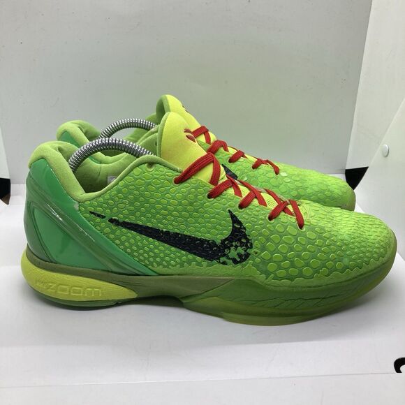 Nike Zoom Kobe 6 Protro Grinch Green Reverse Mens 9.5 Shoes Sneakers CW2190 300 main image 8